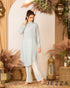 Below Knee-Length Button-Down Top 63501